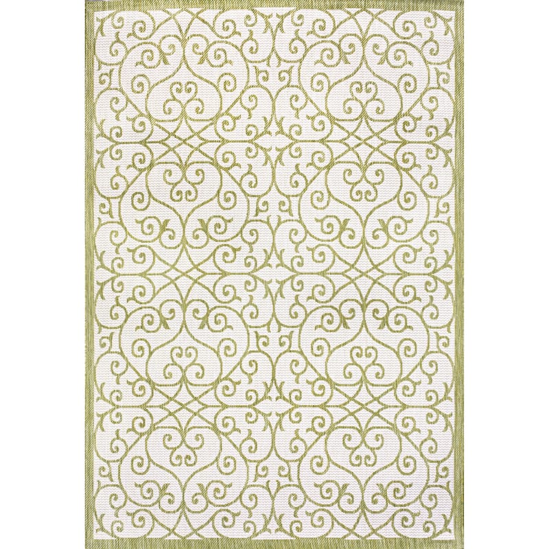 JONATHAN Y Ourika Textured Weave Indoor/Outdoor Area Rug