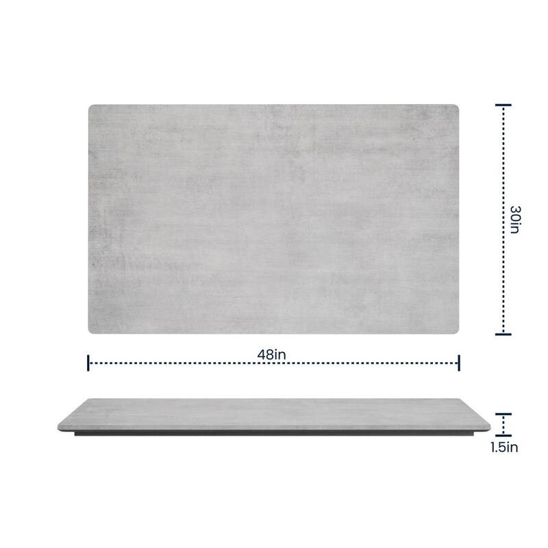 Commercial HPL Wrapped Seamless Scratch and Stain Resistant Tabletop