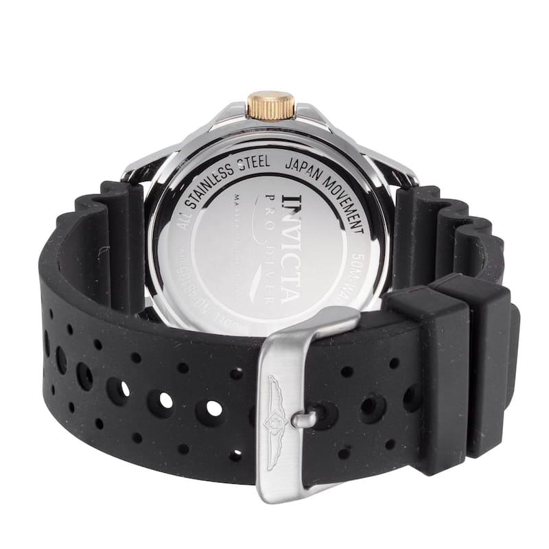 Invicta Men's Pro Diver 45mm Quartz Watch IN-46135 - Black - N/A