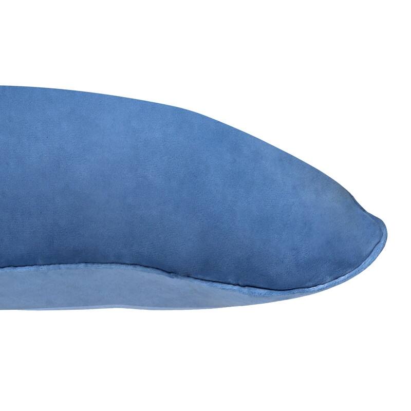 A1HC Pack of 2 Velvet Throw Pillow Insert, Hypoallergenic Down Alternative Fill