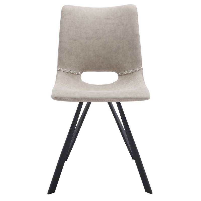 SAFAVIEH Josefina Mid-Century Dining Chair (Set of 2) - 24 In. W x 19 In. D x 33 In. H - 24Wx19Dx33H