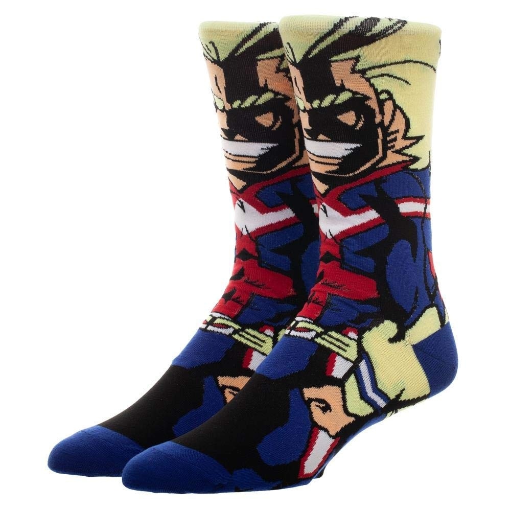 My Hero Academia All Might 360 Character Socks Overstock 25722150