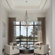 preview thumbnail 11 of 19, 7-Light Multi Cage Industrial Pendant Lamp Stairway Chandelier