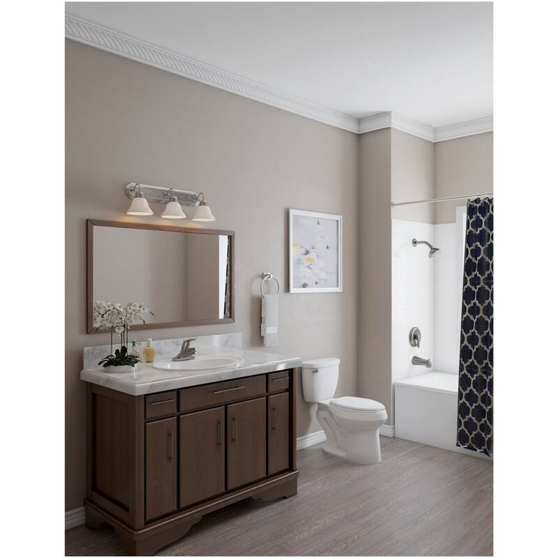 Design House Satin Nickel Towel Ring from the Millbridge Collection