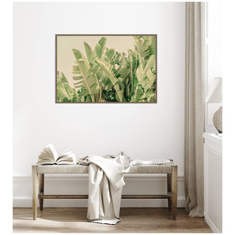 Kate and Laurel Potential by Alicia Bock Framed Canvas Wall Art Print
