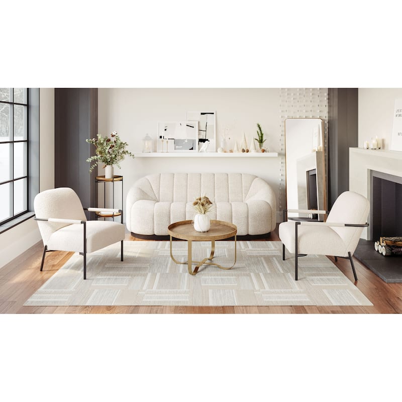 Vannes Coffee Table Brass