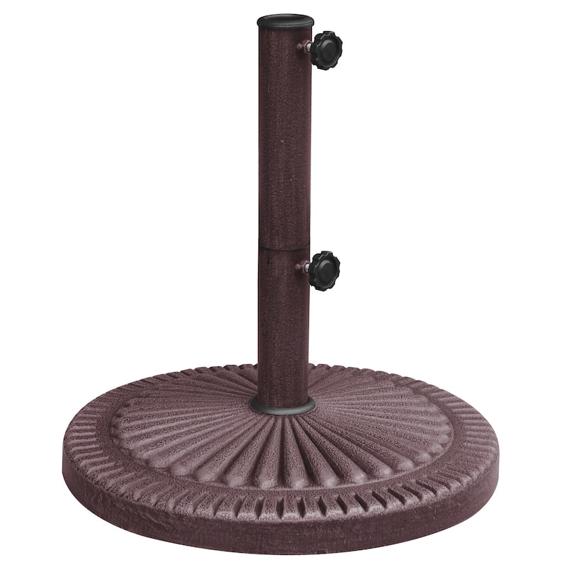 Island Umbrella 66-lb Weather Resistant Umbrella Base in Bronze Resin Finish
