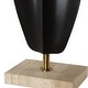preview thumbnail 8 of 7, Uttermost Kure Black Table Lamp - 30.25" H X 16" W X 10" D