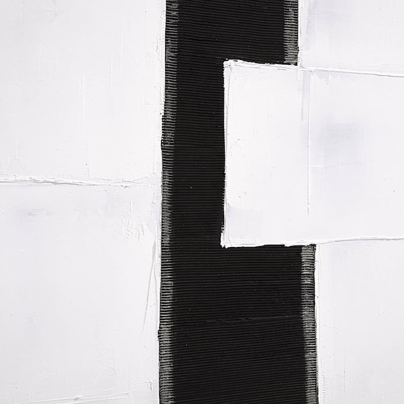 Paris Wooden Wall Art - Black