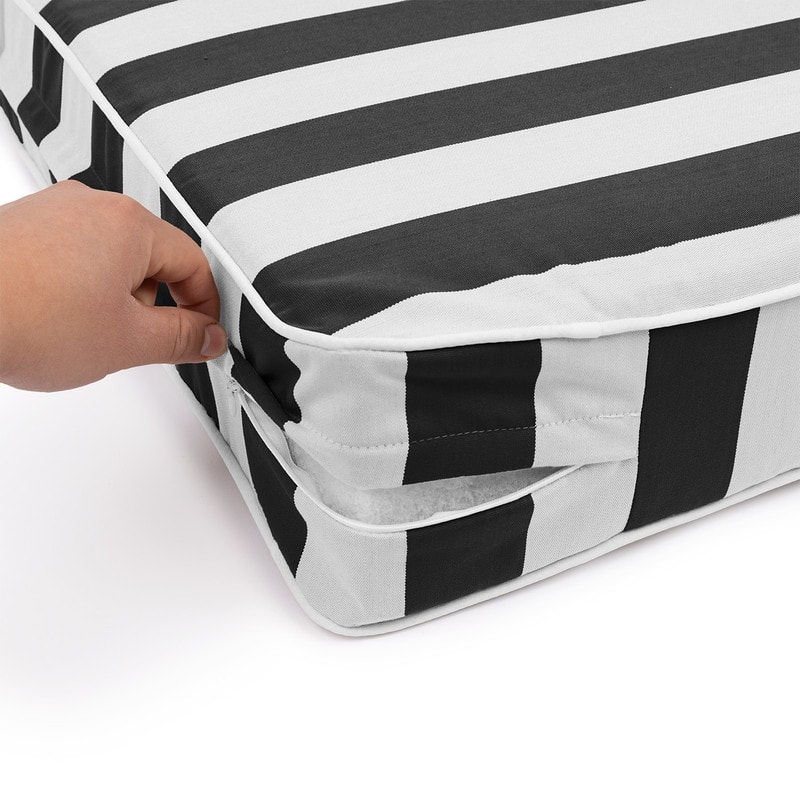 Sherry Kline Indoor/Outdoor Cabana Stripe Deep Seat Cushion (Seat & Back)