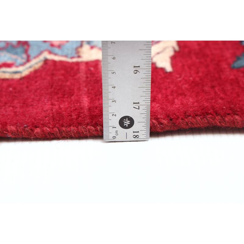 ECARPETGALLERY Hand-knotted Antalya Vintage Burgundy Wool Rug - 9'8 x 12'10