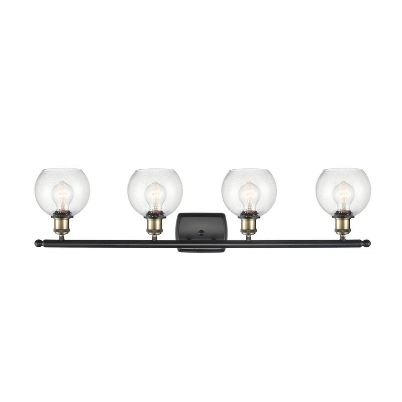 Innovations Lighting Athens - 4 Light 36" Bath Vanity Light - 6" Shade