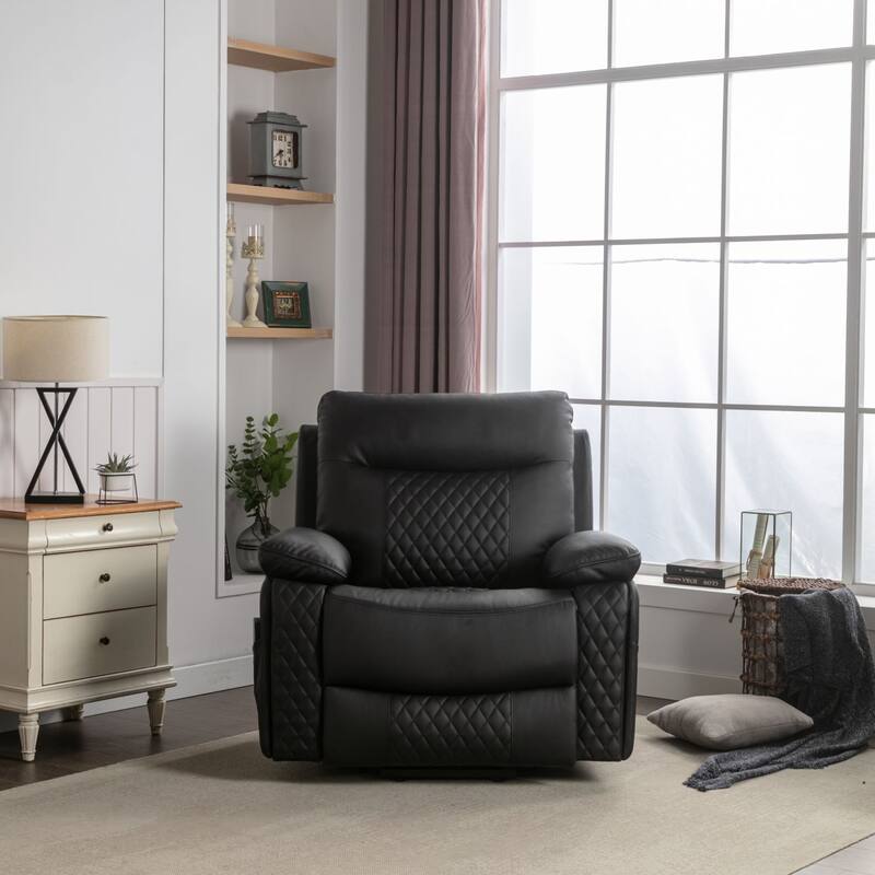 Ebello Comfy Power Lift Recliner with Massage And Heated for Elderly