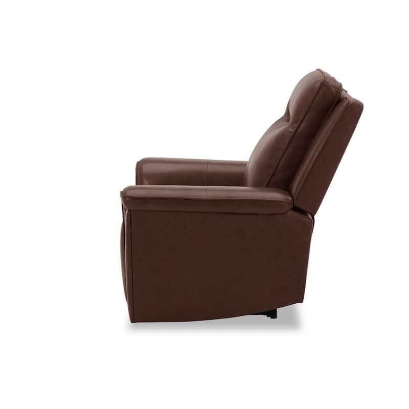 Liberty Furniture Avery Power Recliner for Living Room Cognac Leather