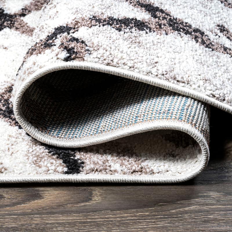 JONATHAN Y Amanar Moroccan Diamond Area Rug