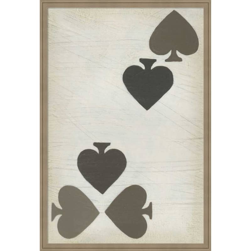 Amanti Art Framed Fabric Pinboard Fun and Games III by June Erica Vess Printed Bulletin Board - Board Size 24 x 36