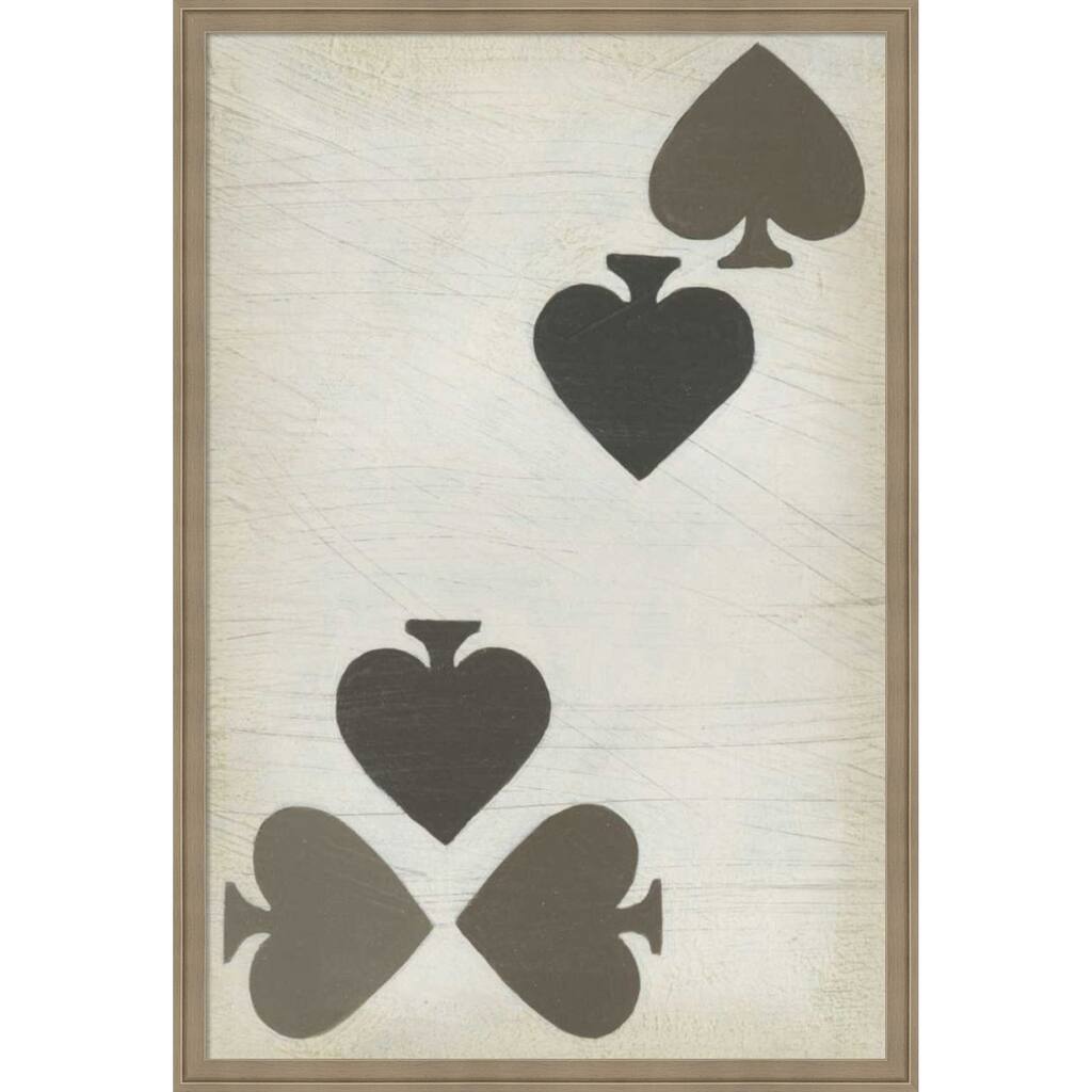 Amanti Art Framed Fabric Pinboard Fun and Games III by June Erica Vess Printed Bulletin Board - Board Size 24 x 36