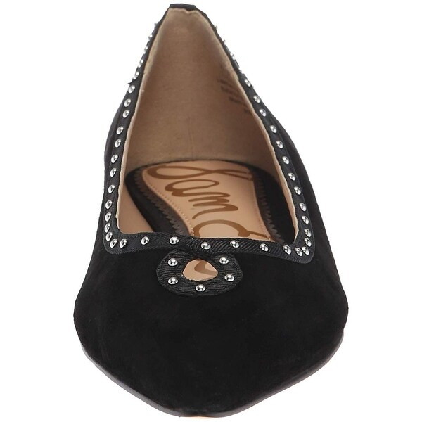 sam edelman rini pointed suede flats