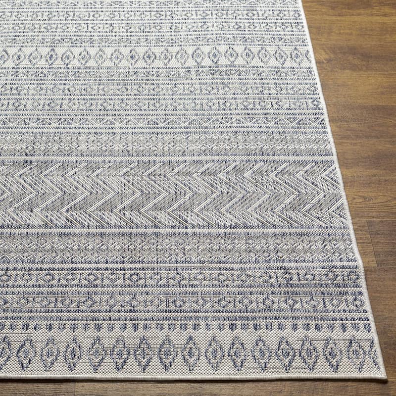 Livabliss Eagean Bohemian Tribal Outdoor Area Rug