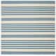 preview thumbnail 119 of 193, SAFAVIEH Courtyard Charmaine Indoor/ Outdoor Waterproof Area Rug 2'7" Square - Beige/Blue
