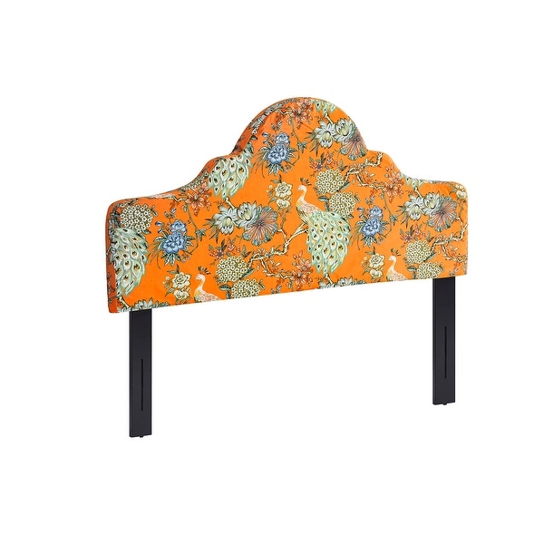 Erlina Traditional Slipcovered Upholstered Headboard with