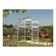 preview thumbnail 7 of 13, Palram - Canopia Outdoor Mythos 6' x 8' Greenhouse - Silver