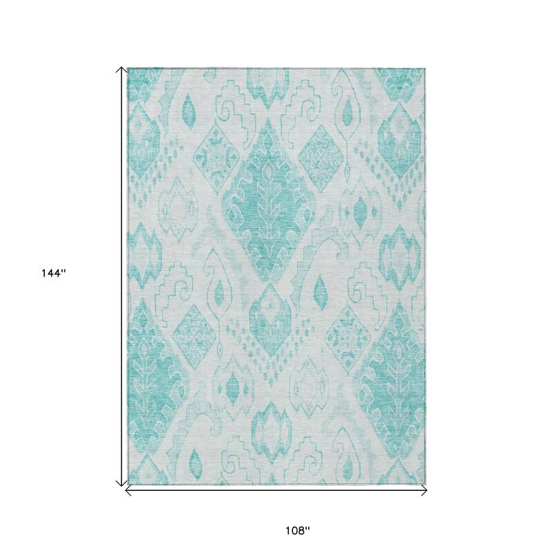 HomeRoots Moroccan Transitional Rectangle Outdoor Rug