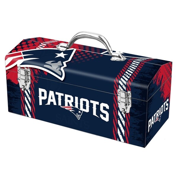 Sainty International 79-318 New England Patriots Art Deco Tool Box