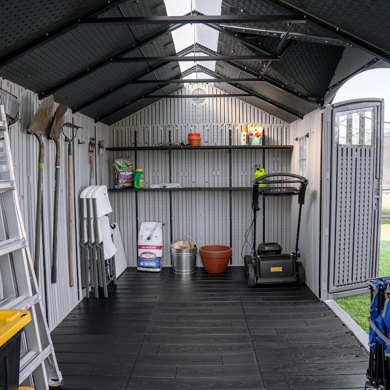 Lifetime Dual Entry 15 Ft x 8 Ft Shed (60410)
