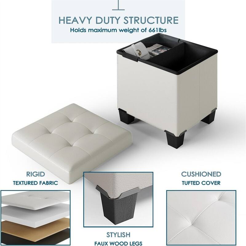 Storage Bin, 15-In Square