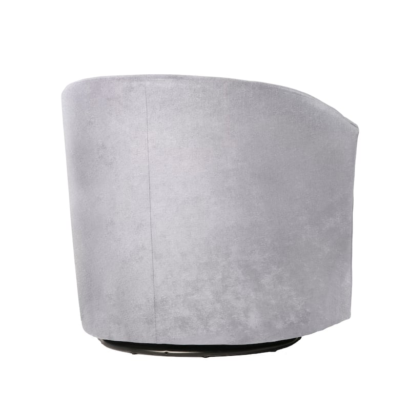 Ellery Modern Microfiber Swivel Accent Chair by Greyson Living