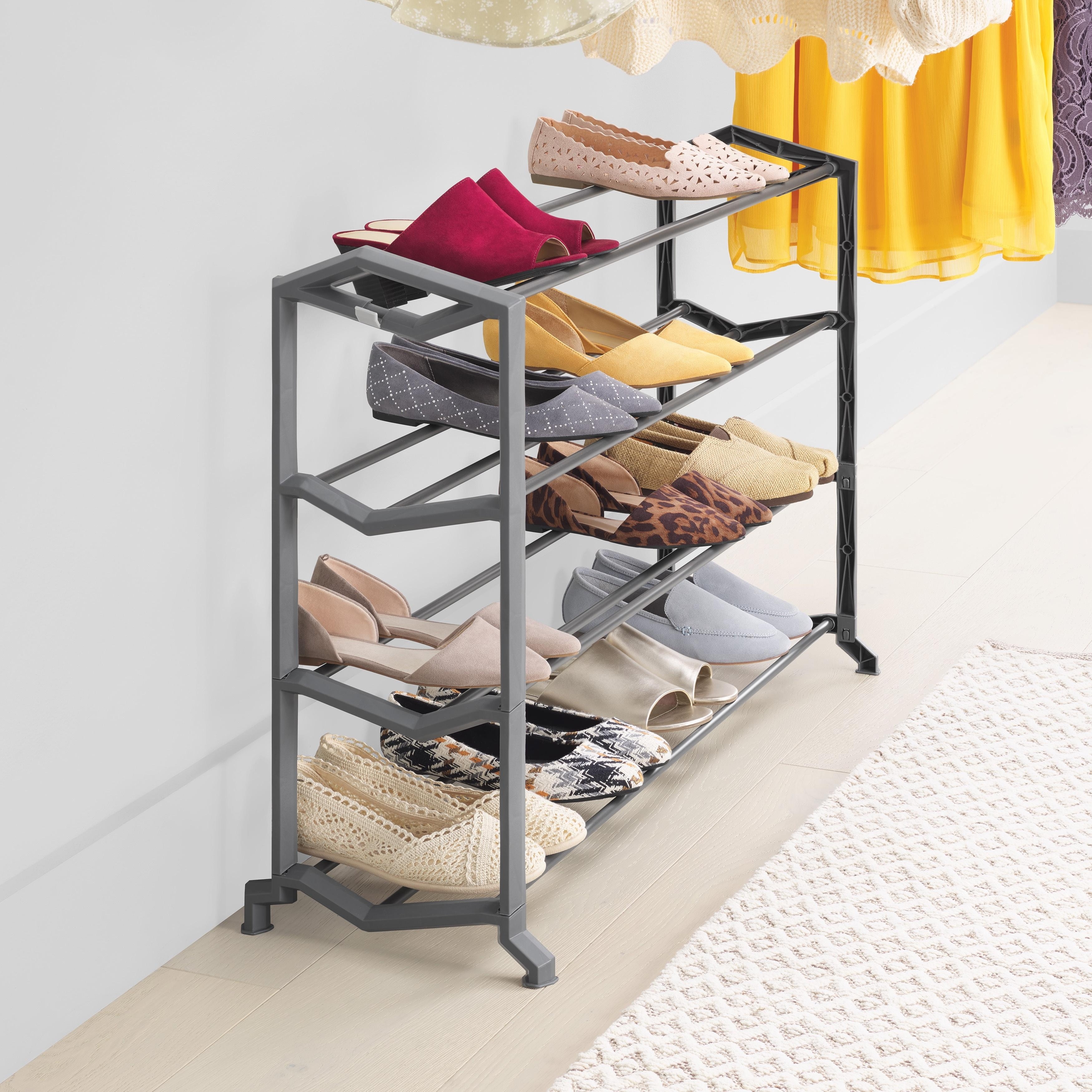 Bed bath and beyond shoe rack over the door cheap