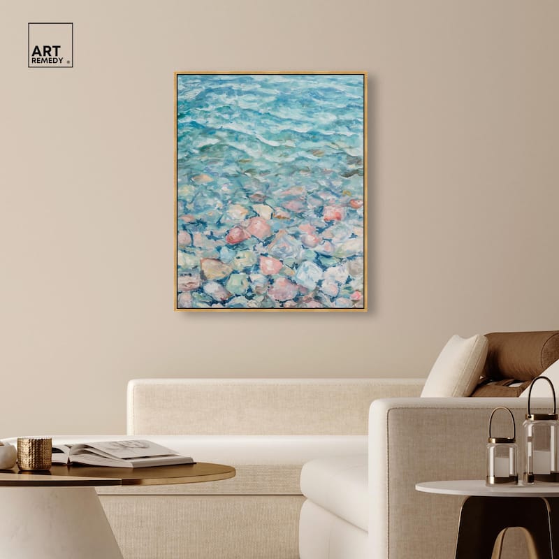 Turquoise Dream Canvas by Art Remedy