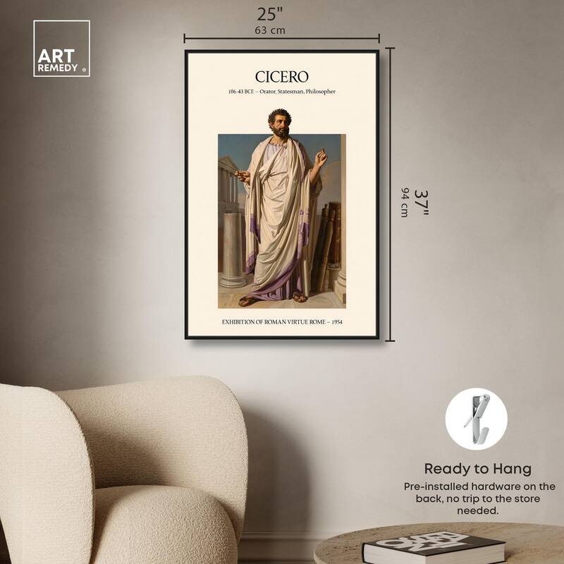 Visual Representation of Cicero Canvas by Art Remedy