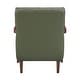 preview thumbnail 45 of 71, Leland Leather Match Accent Chair