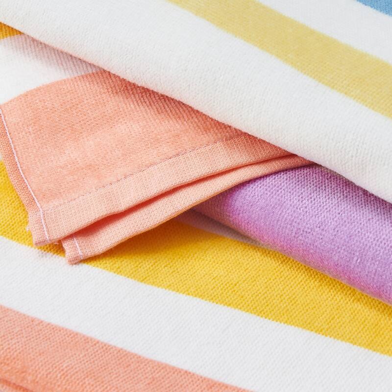 Linery & Co. 100% Cotton Printed Beach Towel for Kids, 30" x 60"