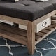 preview thumbnail 10 of 20, Lennon Pine Planked Ottoman Coffee Table by iNSPIRE Q Artisan