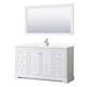 Option White / Giotto Quartz Top / Polished Chrome