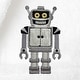 preview thumbnail 4 of 17, Sweet Kids 100% Polyester SUPER PLUSH Double Brushed Hooded Bathrobe - ROBOT