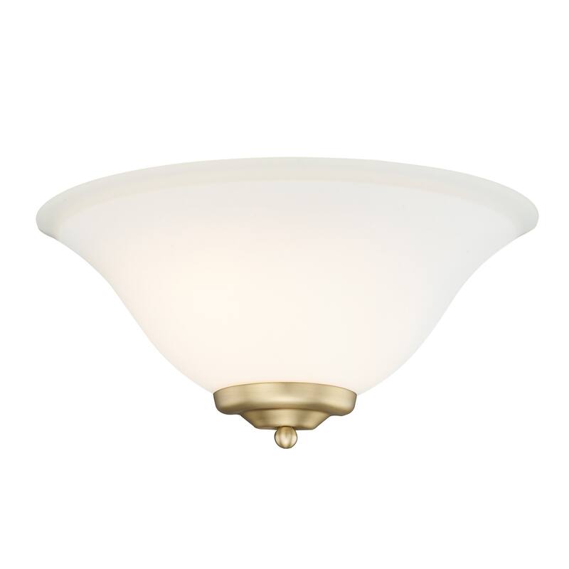Wry Lighting Bella 1-light Wall Sconce in Brushed Champagne Brass