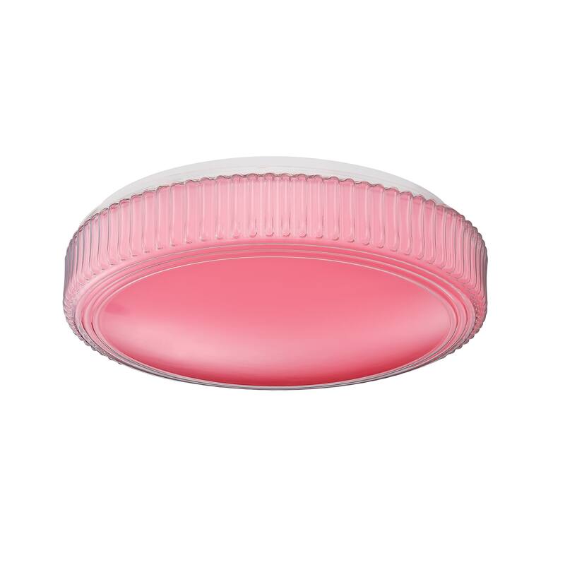 Designers Fountain LED1555RGB Wiz Smart 14" Wide Integrated LED Flush