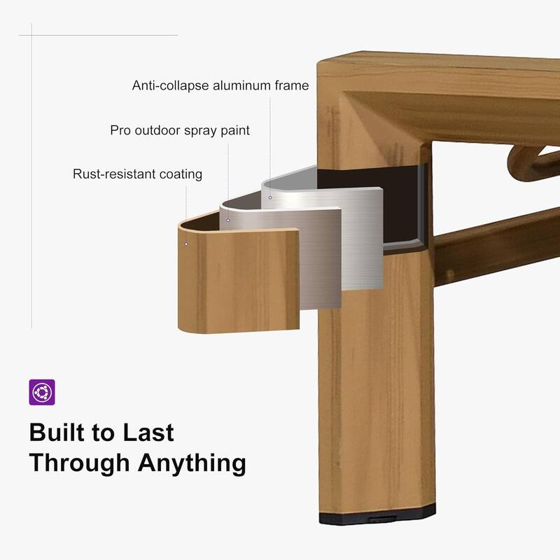 PURPLE LEAF Patio Chaise Lounge Rattan Chair Outdoor Pool Adjustable Recliner Wicker Lounger