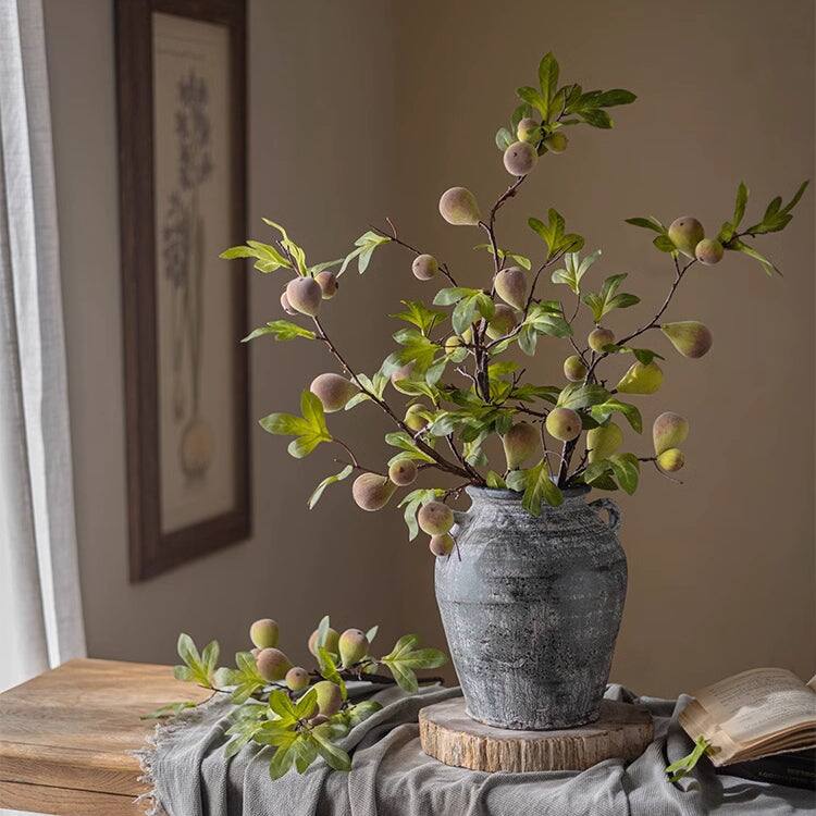 RusticReach Wild Garden Faux Fig Stem 35.4" Tall