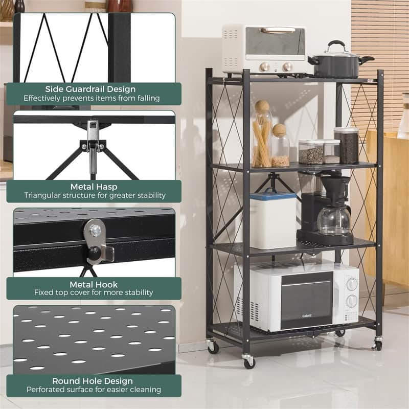 Shelves Organizer Rack for Garage Kitchen