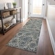 preview thumbnail 40 of 47, Premium Washable Super Soft Traditional Damask Mayfield Rug River - 2' 3" x 7' 6" - Runner