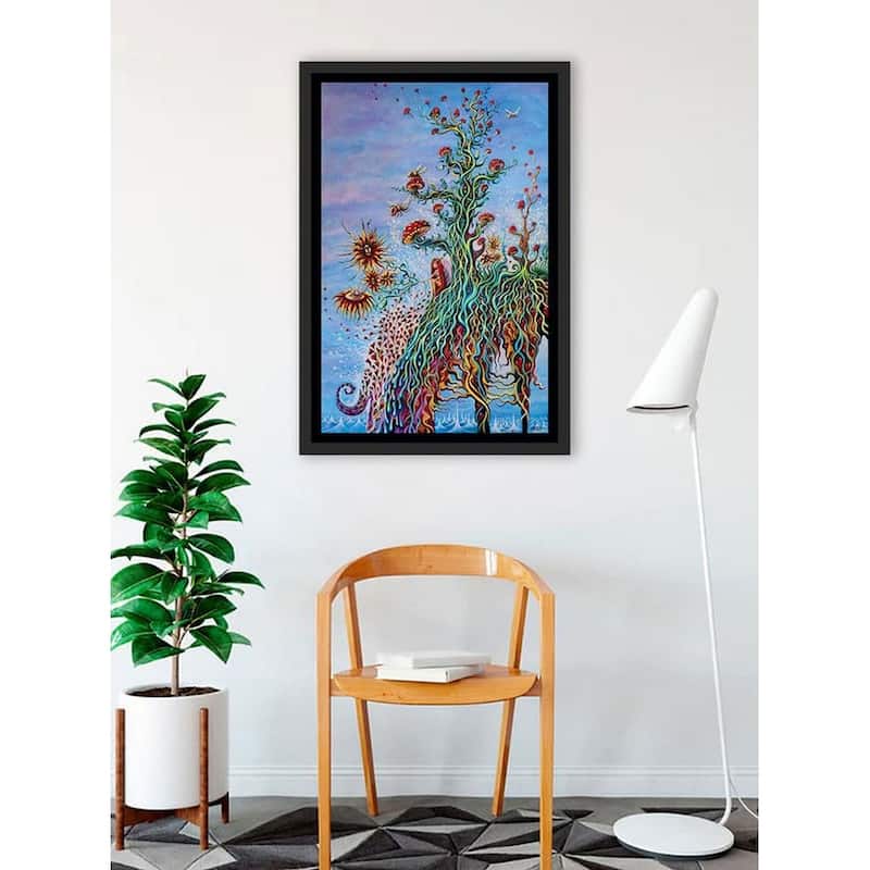 Lucid Garden by Mike DuBois Framed Poster - 24 x 36 Inch