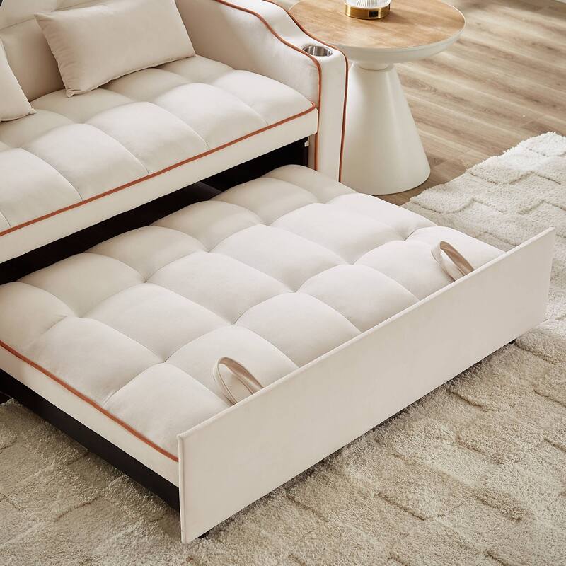 Adjustable Backrest Multifunctional Sofa Bed 3 Lengths Available