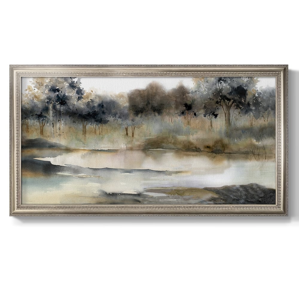 Serene River Premium Framed Canvas- Ready to Hang