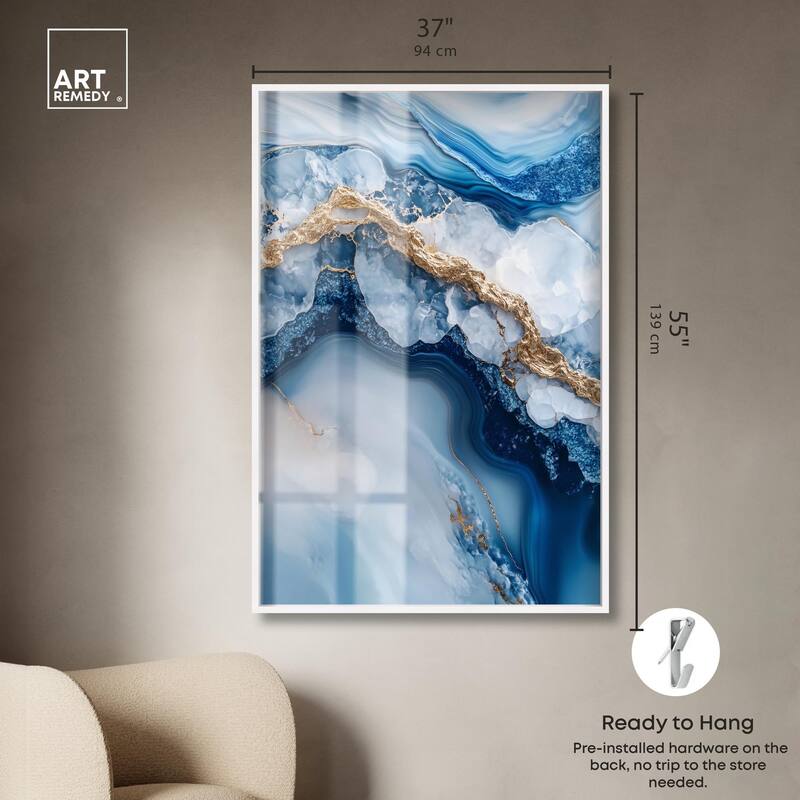 Molten Topaz II Shadowbox by Art Remedy