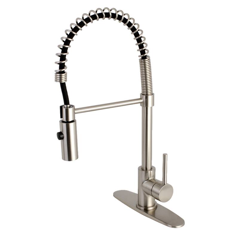 Kingston Brass Concord Single-Handle Pre-Rinse Kitchen Faucet